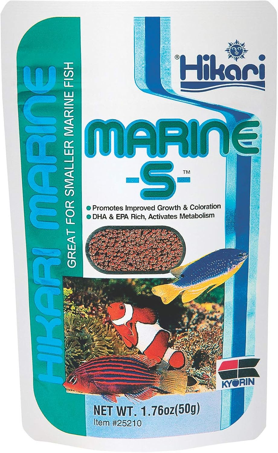 Hikari Marine-S Pellets Fish Food for Smaller Marine Fish image 2