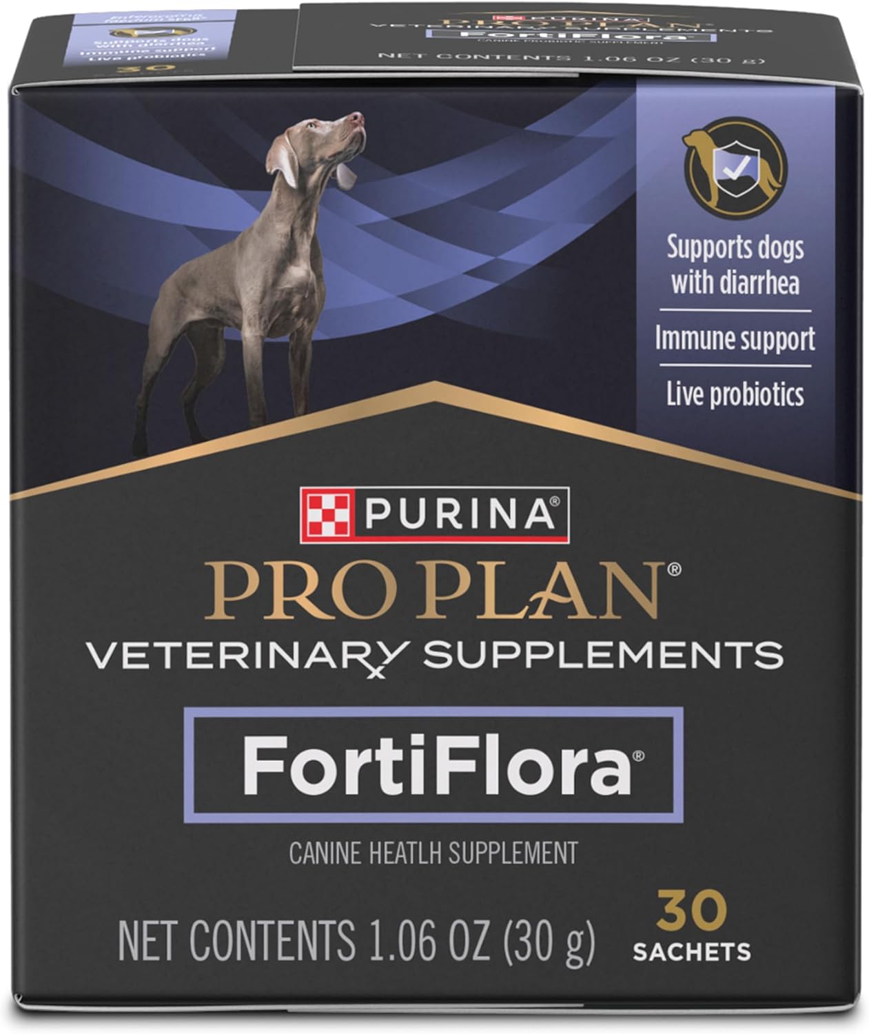 Purina Pro Plan Veterinary Supplements FortiFlora Probiotic Powder for Dogs, Daily Support for Digestive and Immune Health and Occasional Diarrhea image 2